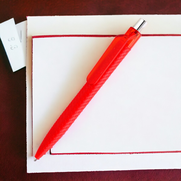 Ручка пластиковая Shell / Прочная и удобная с нажимным механизмом